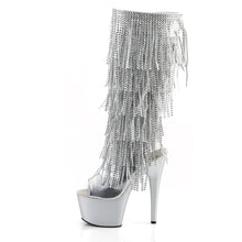Load image into Gallery viewer, Tacones Pleaser ADORE-2024RSF Plata Pu Mate