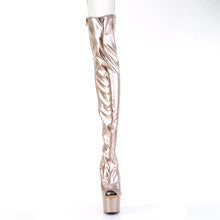 Load image into Gallery viewer, Tacones Pleaser ADORE-3011HWR Oro Rosa Str.