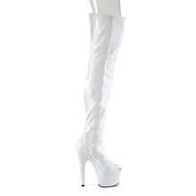 Load image into Gallery viewer, Tacones Pleaser ADORE-3011HWR Blanco Str. Holo