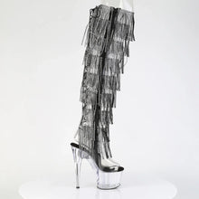 Load image into Gallery viewer, Tacones Pleaser ADORE-3019C-RSF Transparente Negro