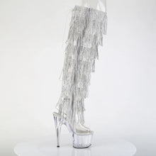 Load image into Gallery viewer, Tacones Pleaser ADORE-3019C-RSF Transparente Plata