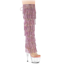 Load image into Gallery viewer, Tacones Pleaser ADORE-3019C-RSF Transparente B. Rosa