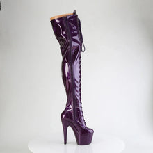 Load image into Gallery viewer, Tacones Pleaser ADORE-3020GP Morado Purpurina Charol