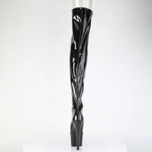 Load image into Gallery viewer, Tacones Pleaser ADORE-3021GP Negro Purpurina Charol
