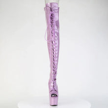 Load image into Gallery viewer, Tacones Pleaser ADORE-3021GP Lilac Purpurina Charol