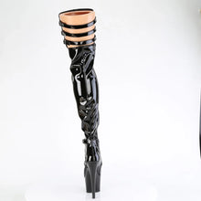 Load image into Gallery viewer, Tacones Pleaser ADORE-3055 Negro Str. Charol