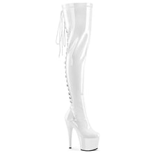 Load image into Gallery viewer, Tacones Pleaser ADORE-3063 Blanco Str Charol
