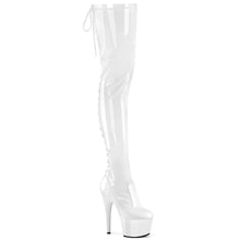Cargar imagen en el visor de la galería, Tacones Pleaser ADORE-3850 Blanco Str. Charol