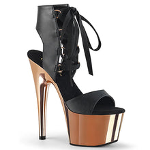 Cargar imagen en el visor de la galería, Tacones Pleaser ADORE-700-14 Negro Piel Sintética