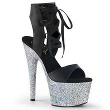 Load image into Gallery viewer, Tacones Pleaser ADORE-700-14LG Negro Piel Sintética