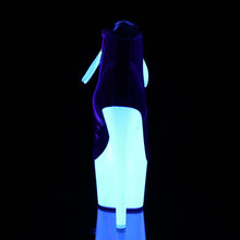 Load image into Gallery viewer, Tacones Pleaser ADORE-700SK-02 Negro Canvas Neon