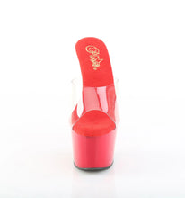 Load image into Gallery viewer, Tacones Pleaser ADORE-701 Transparente Rojo