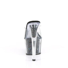 Cargar imagen en el visor de la galería, Tacones Pleaser ADORE-701CG Transparente Negro Confetti