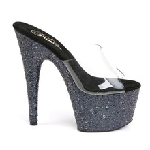 Load image into Gallery viewer, Tacones Pleaser ADORE-701LG Transparente Negro Holo