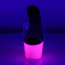 Load image into Gallery viewer, Tacones Pleaser ADORE-701UVG Transparente Neon H.