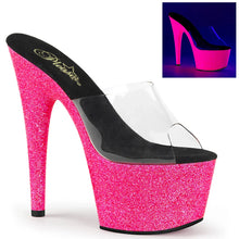 Load image into Gallery viewer, Tacones Pleaser ADORE-701UVG Transparente Neon H.