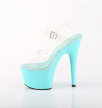 Load image into Gallery viewer, Tacones Pleaser ADORE-708 Transparente Aguamarina
