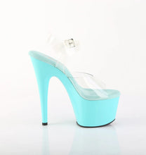 Load image into Gallery viewer, Tacones Pleaser ADORE-708 Transparente Aguamarina