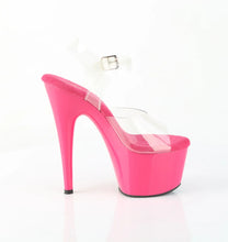 Load image into Gallery viewer, Tacones Pleaser ADORE-708 Transparente H. Rosa