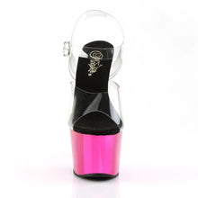 Load image into Gallery viewer, Tacones Pleaser ADORE-708 Transparente H. Rosa