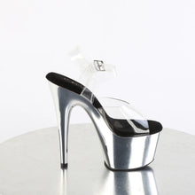Load image into Gallery viewer, Tacones Pleaser ADORE-708 Transparente Plata Cromo