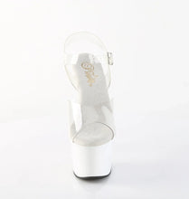 Load image into Gallery viewer, Tacones Pleaser ADORE-708 Transparente Blanco
