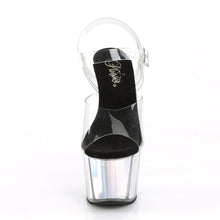 Load image into Gallery viewer, Tacones Pleaser ADORE-708HGI Transparente Plata Hologram