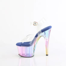 Load image into Gallery viewer, Tacones Pleaser ADORE-708HT Transparente Azul Tinted