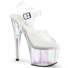 Load image into Gallery viewer, Tacones Pleaser ADORE-708HT Transparente Holo Tinted