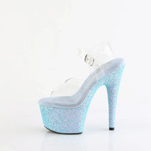 Load image into Gallery viewer, Tacones Pleaser ADORE-708LG Transparente B. Azul