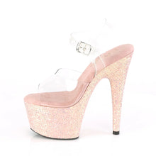Load image into Gallery viewer, Tacones Pleaser ADORE-708LG Transparente Dusty Rosa
