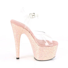 Load image into Gallery viewer, Tacones Pleaser ADORE-708LG Transparente Dusty Rosa