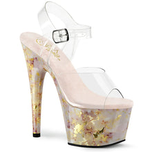 Load image into Gallery viewer, Tacones Pleaser ADORE-708MB Transparente Rosa Nude