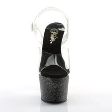 Load image into Gallery viewer, Tacones Pleaser ADORE-708MG Transparente Negro
