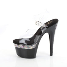 Carregar imagem no visualizador da galeria, Sapatos de salto Pleaser ADORE-708PHRS - Transparente / Preto