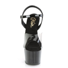 Load image into Gallery viewer, Tacones Pleaser ADORE-708T-1 Ahumado Negro Transparente