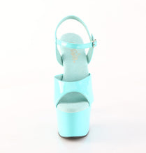 Carregar imagem no visualizador da galeria, Sapatos de salto alto Pleaser ADORE-709 - Verniz aqua / Aqua