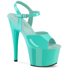 Carregar imagem no visualizador da galeria, Sapatos de salto alto Pleaser ADORE-709 - Verniz aqua / Aqua