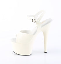 Load image into Gallery viewer, Pleaser ADORE-709 Heels - Off-White Faux Leather / Off-White mate