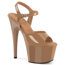 Carregar imagem no visualizador da galeria, Sapatos de salto alto Pleaser ADORE-709 - Verniz toffee / Toffee