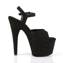 Cargar imagen en el visor de la galería, Tacones Pleaser ADORE-709FS Negro Faux Suede