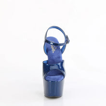 Cargar imagen en el visor de la galería, Tacones Pleaser ADORE-709GP Navy Azul Purpurina