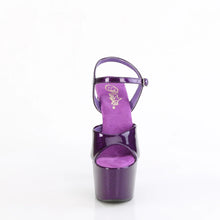 Cargar imagen en el visor de la galería, Tacones Pleaser ADORE-709GP Morado Purpurina Charol