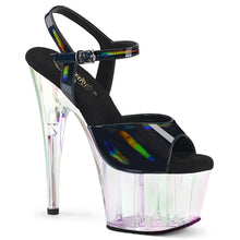 Load image into Gallery viewer, Tacones Pleaser ADORE-709HT Negro Holo Tinted