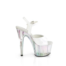 Load image into Gallery viewer, Tacones Pleaser ADORE-709HT Blanco Holo Tinted