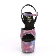 Cargar imagen en el visor de la galería, Tacones Pleaser ADORE-709REFL Morado Azul Reflective