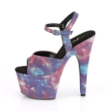 Cargar imagen en el visor de la galería, Tacones Pleaser ADORE-709REFL Morado Azul Reflective