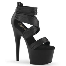 Cargar imagen en el visor de la galería, Tacones Pleaser ADORE-720 Negro Piel Sintética