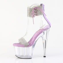Carregar imagem no visualizador da galeria, Sapatos de salto alto Pleaser ADORE-727RS - Transparente-lavanda / Transparente