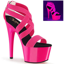 Cargar imagen en el visor de la galería, Tacones Pleaser ADORE-769UV Neon H. Rosa